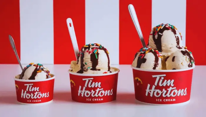 Tim Hortons Ice Cream Flavors